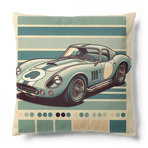 レトロなスポーツカー Cushion