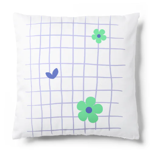 grid flower Cushion