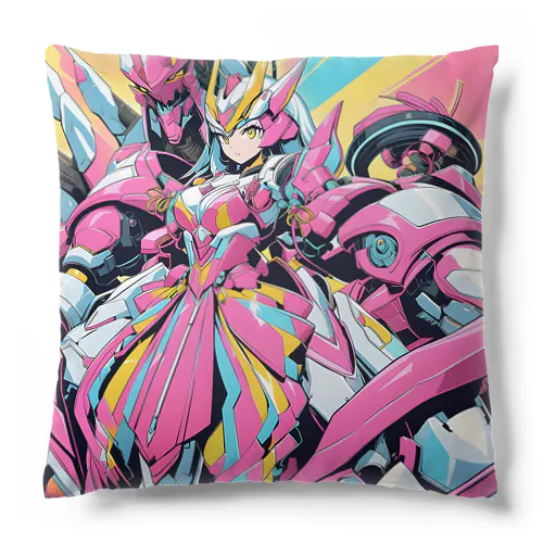 絢爛武装🌸アーマーガール傀儡🌸✨ Cushion