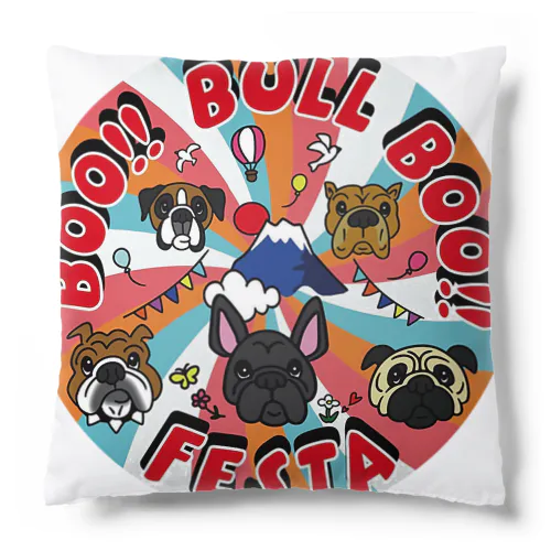 BOO!! BULL BOO!! FESTA Cushion