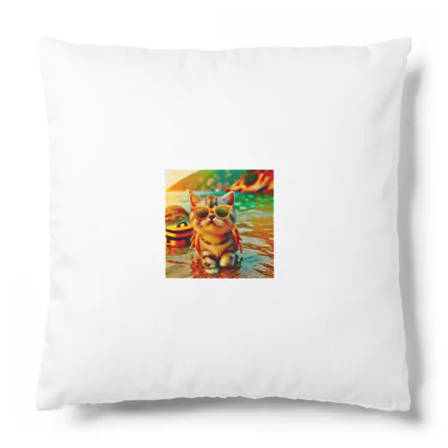 かわいい猫のイラストグッズ Cushion