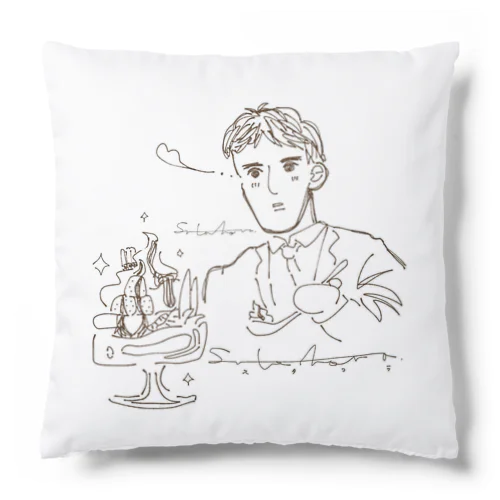 ぱふぇ好きサラリーマン Cushion