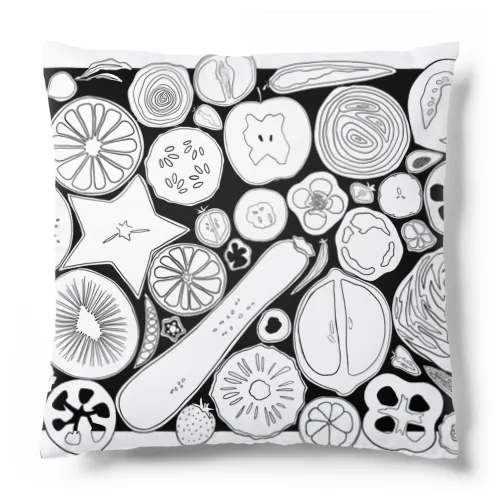 野菜晩餐会 Cushion