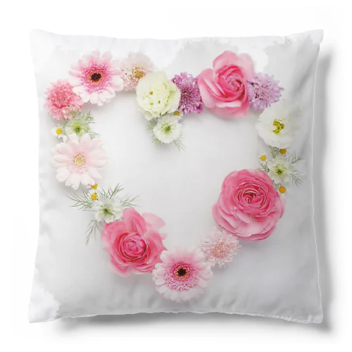 花ハート Cushion