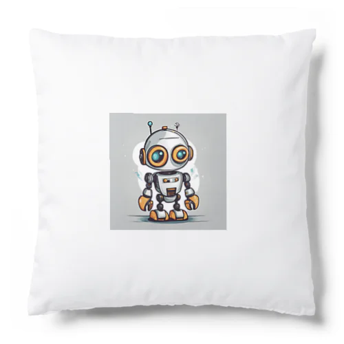 かわいいロボットのイラストグッズ Cushion