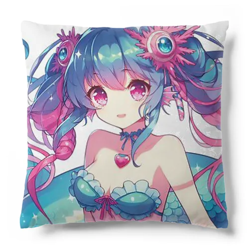 かわいい人魚🧜‍♀️😅 Cushion