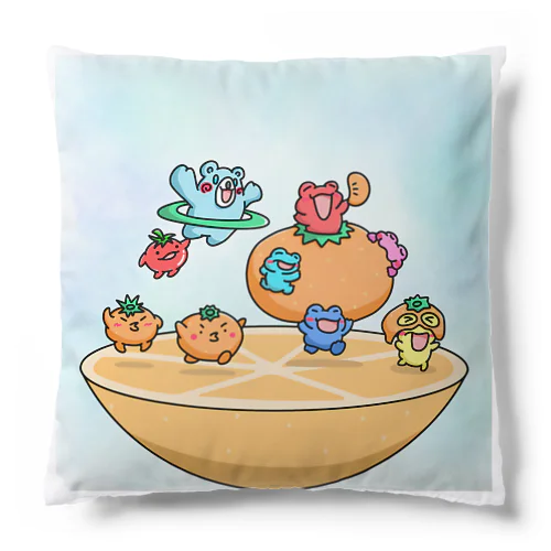 みかん窃盗団とみかんのおいかけっこ Cushion