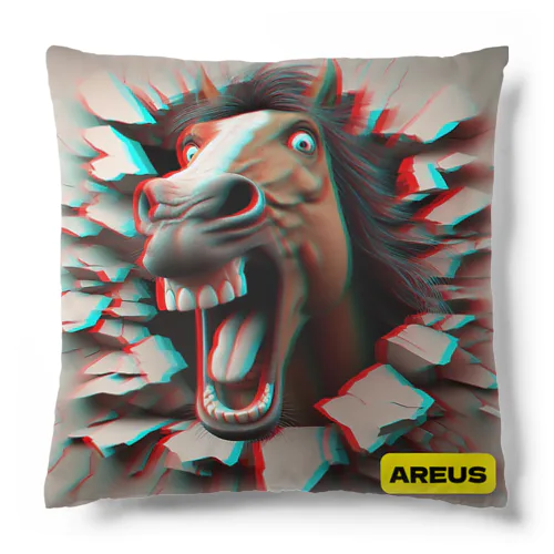 AREUS×3D Horse Cushion