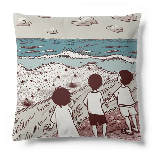 ある日の海岸 Cushion