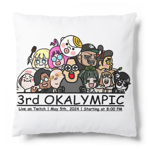 3rd オカリンピック Cushion