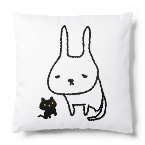 うさねこちゃんとくろちゃん Cushion