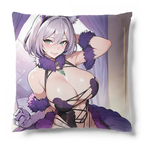 猫耳　美少女 Cushion