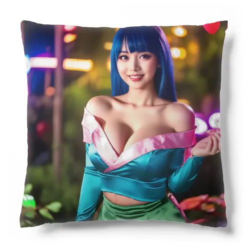 SexyOrientalGirl-F Cushion