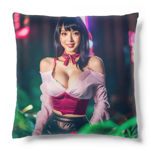 CuteOrientalGirl-B Cushion