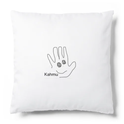 手の中の顔くん Cushion