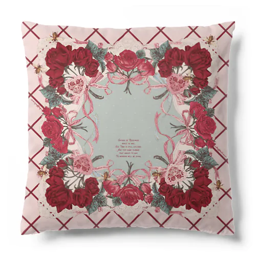 Gather ye Rose-buds Cushion