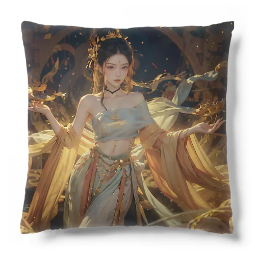 BeautifulOrientalGirl-A Cushion