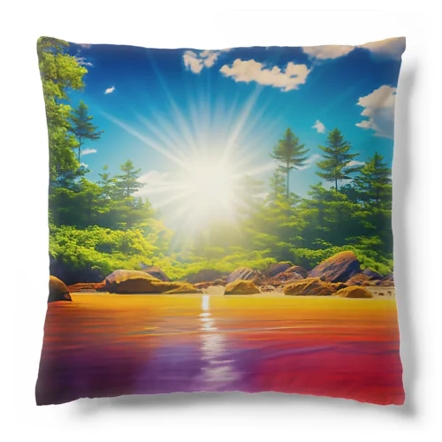 夜明けと共に Cushion