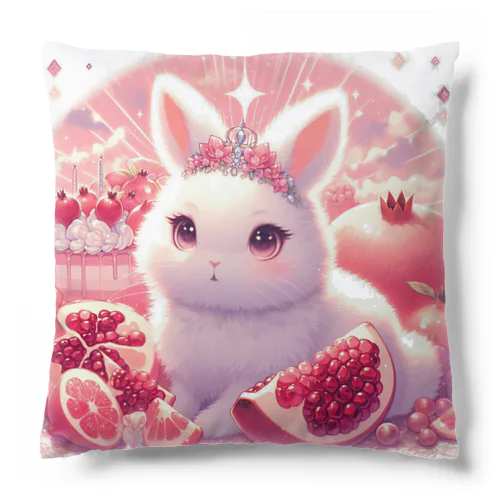 ざくうさ（ざくろうさぎ） Cushion