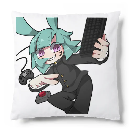 りくぴょんファングッズ✌️ Cushion