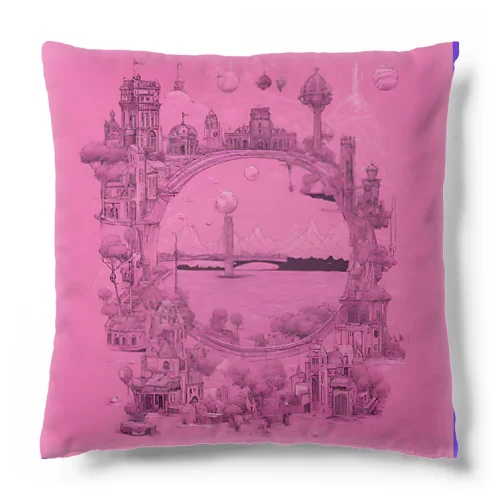 pink world Cushion