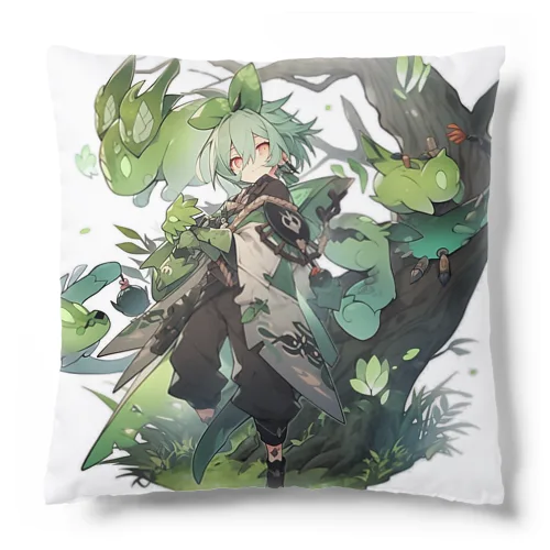 緑舞（Ryokubu） Cushion