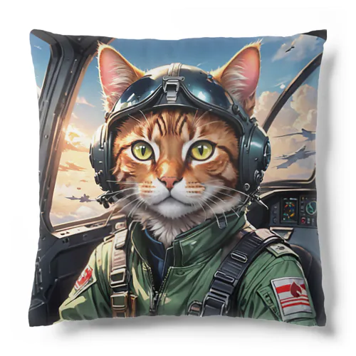 パイロット猫 Cushion