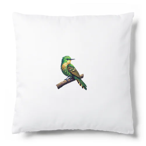 鳥（pixel art） Cushion