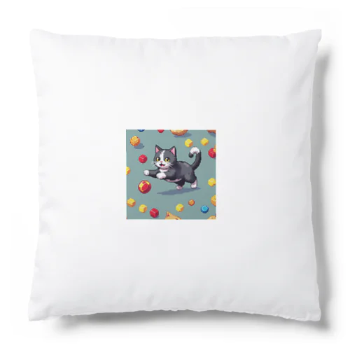 黒猫 Cushion