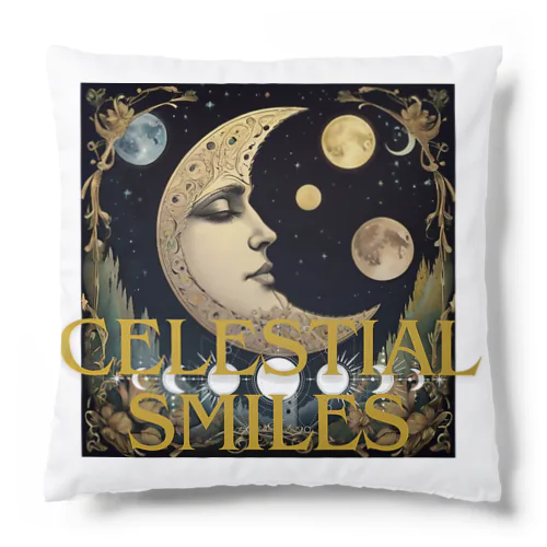 「Celestial Smiles（天空の微笑み）」 Cushion