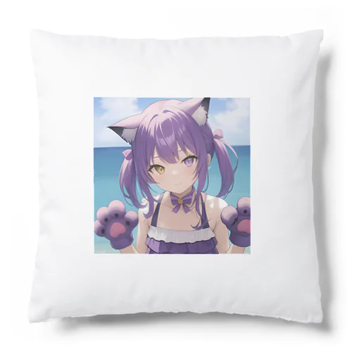 擬人化女子 Cushion