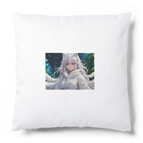 もふもふの巫女 Cushion