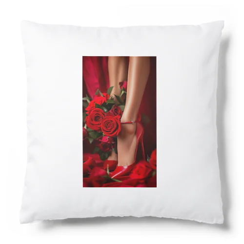 red Rose heel  Cushion