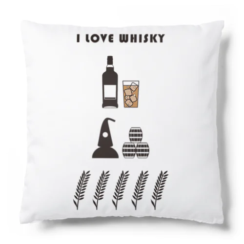 I LOVE WHISKEY-03 Cushion