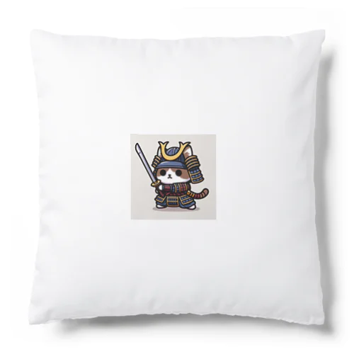 武士にゃんこ Cushion