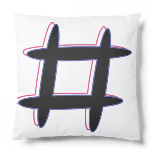 カラフルなイラスト Cushion