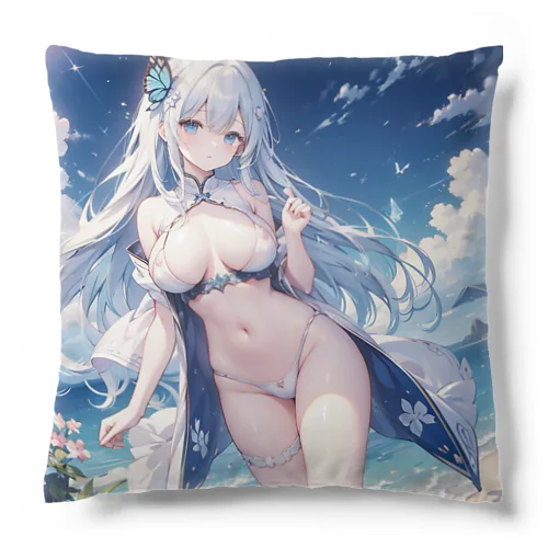 あなたと。。。幻想的な美少女 Cushion