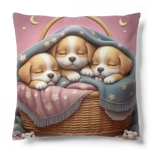 第②弾！ほっこり♡ ふわふわ子犬 Cushion