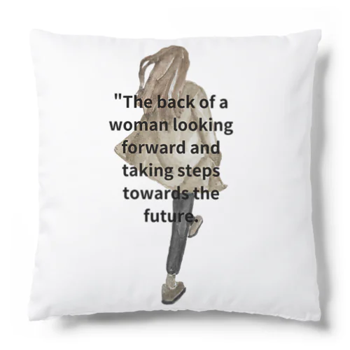 "Empowerment Walk Tee" Cushion