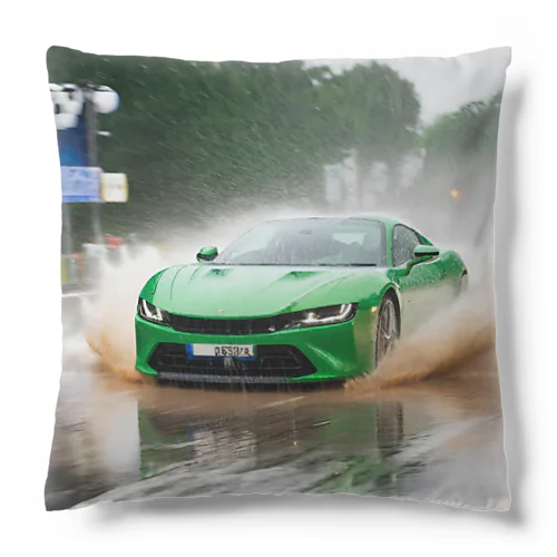 雨の疾走 Cushion