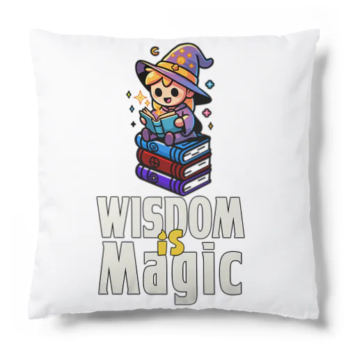 知恵は魔法の魔女 Cushion