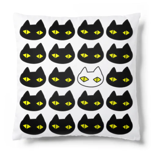 黒猫ボディーガード 001 Cushion