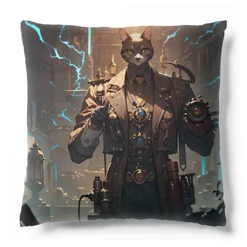 フランケン・獣人スチームパンク Cushion