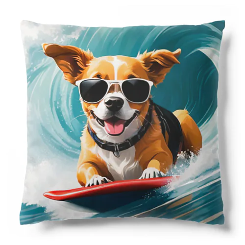 おいら波乗り🐕犬サーファー🏄 Cushion