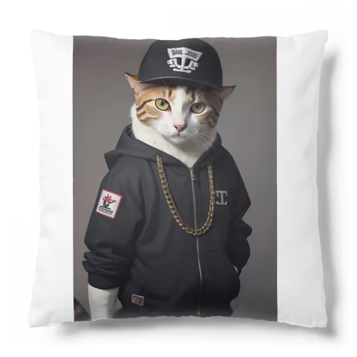 ヒップホップ猫 Cushion