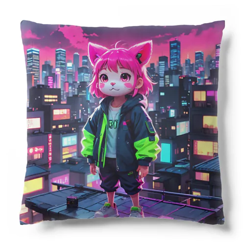 ネオン妖怪　エモナ Cushion