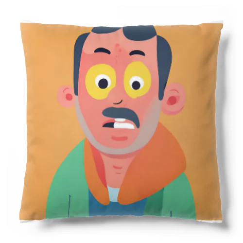 努力家な男 Cushion