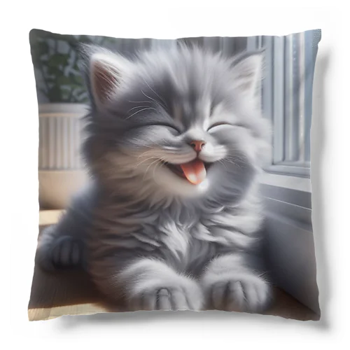 あかんべにゃんこNo.4 Cushion