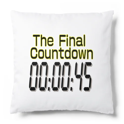 The Final  Countdown クッション