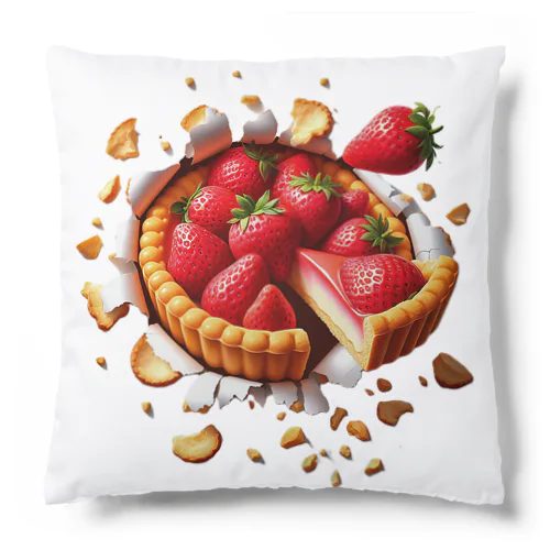 飛び出すイチゴタルト Cushion